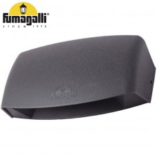 Φωτιστικό Επίτοιχο με Λάμπα LED 7.5W 230V 850lm CCT Ρητίνης Μαύρο IP55 Fumagalli Abram